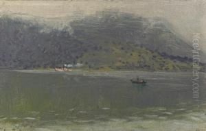 Lake Como, Italy by Nikolai Nikanorovich Dubovsky