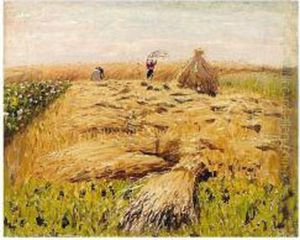 Reaping The Harvest by Nikolai Nikanorovich Dubovsky