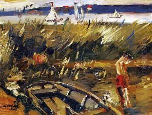 Punt in the Reeds at Muritzsee
