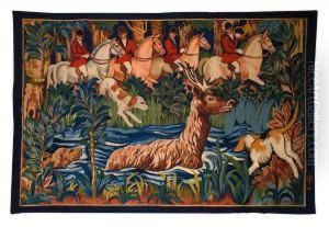 La Chasse A Courre by Pierre Dubreuil