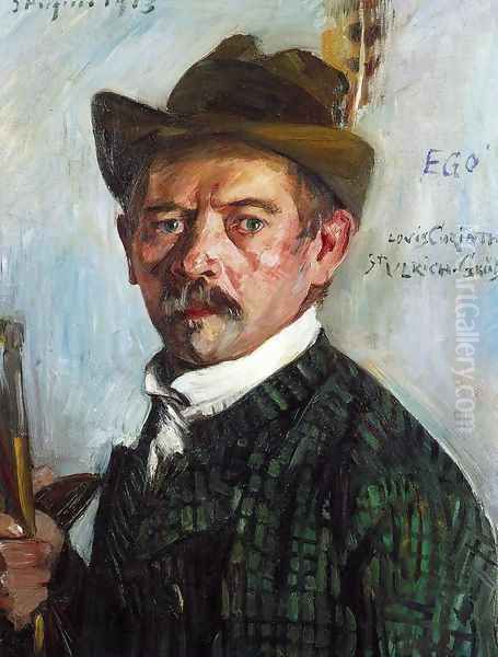Self Portrait in a Tyrolean Hat - view 1