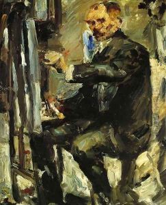Self Portrait at the Easel I