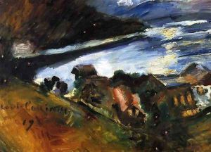 The Walchensee in the Moonlight