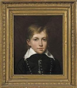 Portrait Presume D'henri V 
Enfant, Futur Comte De Chambord, Portant L'ordre Du Saint-esprit.