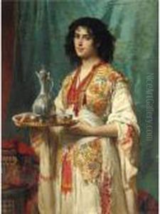Odalisque by Edouard Louis Dubufe