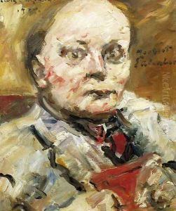 Portrait of the Poet Herbert Eulenberg by Lovis (Franz Heinrich Louis) Corinth