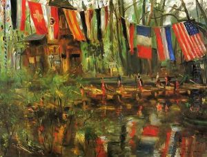 The New Pond in the Tiergarten, Berlin