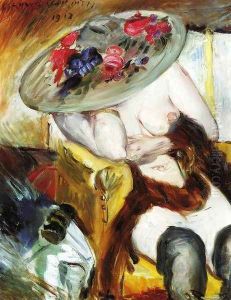 Italian Woman in a Yellow Chair