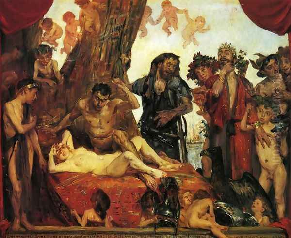 Homeric Laughter, First Version - view 1