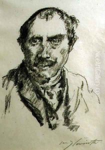 Self Portrait, 1920 by Lovis (Franz Heinrich Louis) Corinth