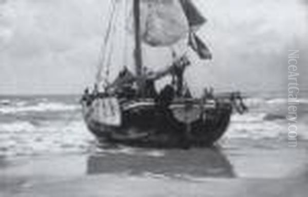 Fischkutter Am Strand - view 1