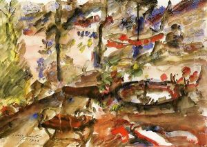Walchensee Landscape I by Lovis (Franz Heinrich Louis) Corinth