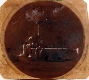 Fontana A Sorrento by Teodoro Duclere