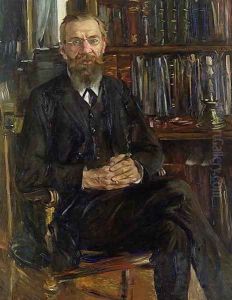 Portrait of Dr Edward Meyer (1855-1930) 1910-11