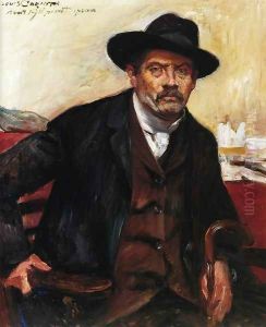 Self Portrait in a Black Hat