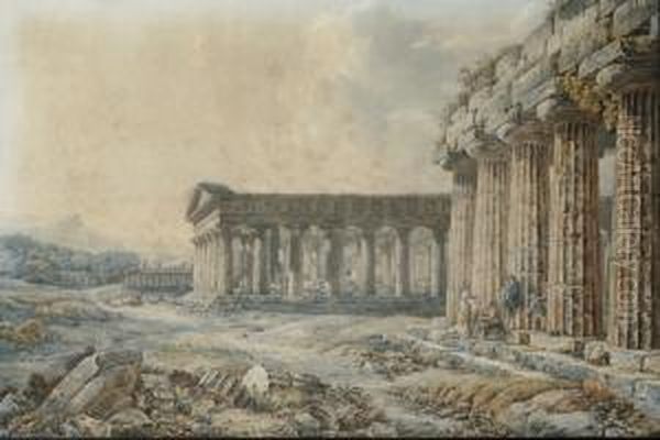 The Temple Of Apollo, Paestum - view 1