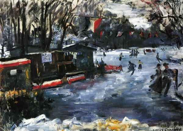 Ice Skating Rink in The Tiergarten, Berlin - view 1