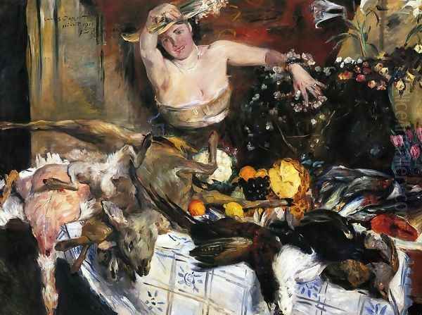 Large Still Life with Figure (aka Birthday Picture) - view 1