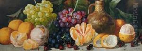 Still Life Of Fruits With Lemons And Cherries - view 1