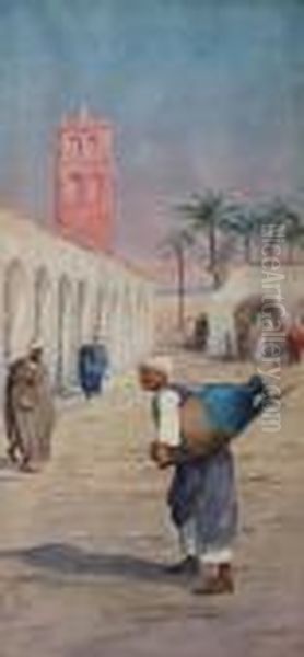 Arab Street Scene - view 1