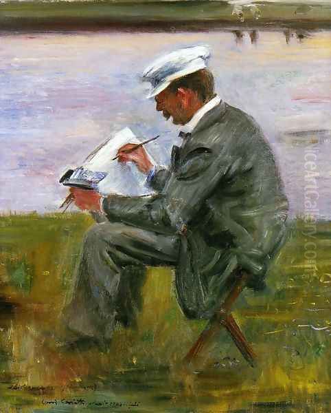 Portrait of the Painter Walter Leistikow I - view 1