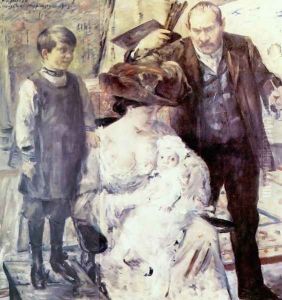 The artist and his family (Family Portrait)