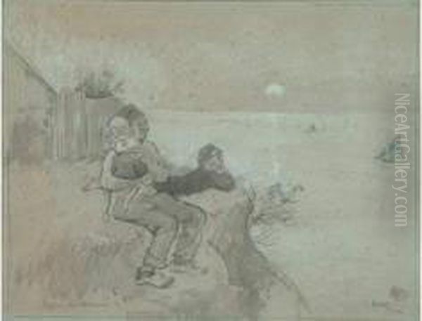 Famille Au Bord De Mer - view 1
