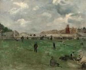 Vue De Versailles by Jacques-Edouard Dufeu
