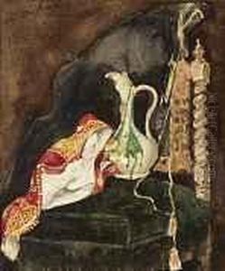 Nature Morte by Jacques-Edouard Dufeu