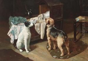 On The Alert by Alfred Duke