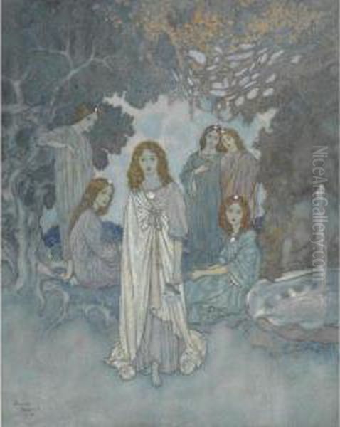 The Fairy Of The Garden Now Advanced To Meet Them... - view 1