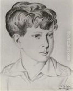 Study Of A Young Boy by Edmund Dulac