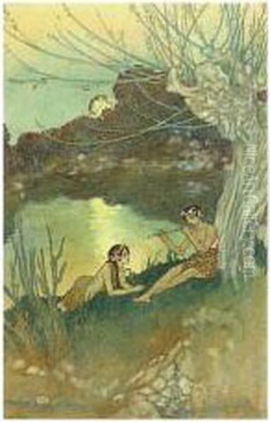 The Tempest: Design For A Book Illustration - view 1