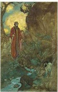 The Tempest: Design For A Book Illustration