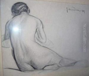 1939, Nu De Dos by Guillaume Dulac