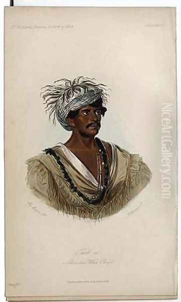 Tuch-ee, A Cherokee War Chief - view 1