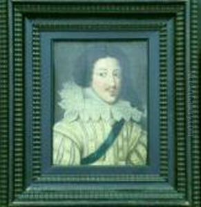 Portrait Of A Gentleman, Purportedly Louis Xiii by Daniel Dumonstier