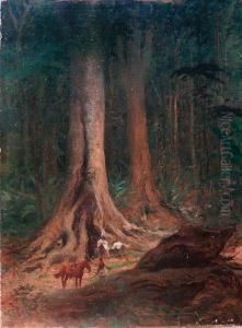 La Halteen Foret by Louis Dumoulin