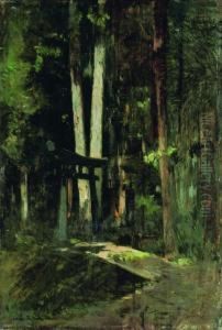 A Forest Shrine, Japan