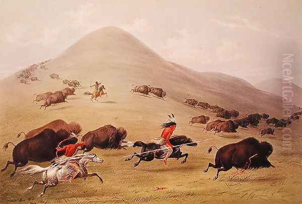 The Buffalo Hunt, c.1832 - view 1