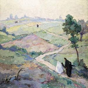 Les Communiantes by Romeo Dumoulin