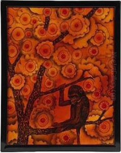 Singe Branche by Jean Dunand