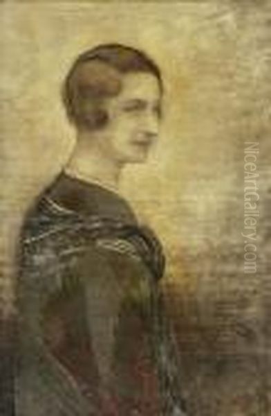 Comtesse De Guelen - Studie Fur Ein Portrait - view 1