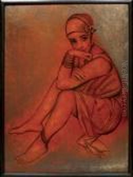 Jeune Fille Assise - view 1