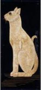 Chat Siamois by Jean Dunand