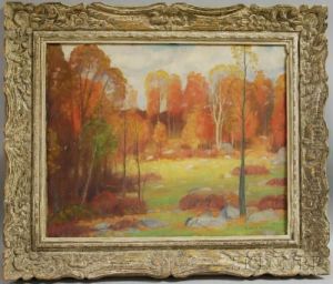 Autumn Near Old Lyme, Conn.