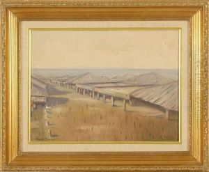 Landscape With Salt Works