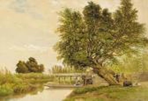 By The Thames At Cookham, Berkshire - view 1