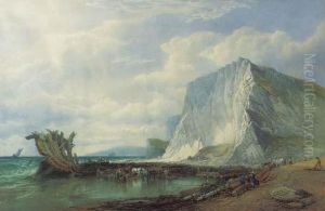 Culver Cliff, Isle Of Wight, After The Wreck