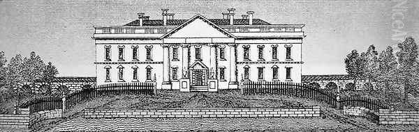 The White House in 1820 - view 1